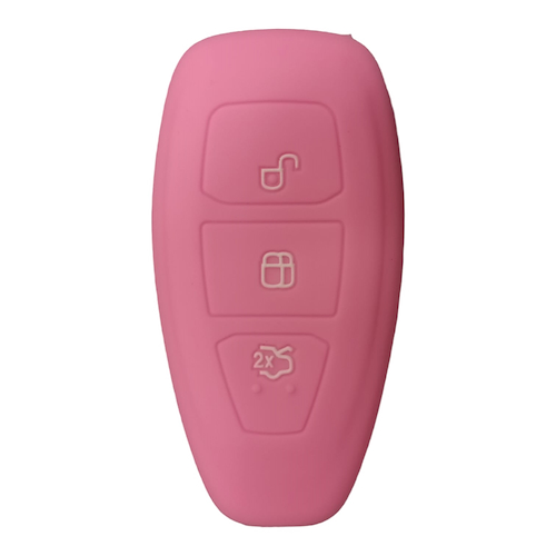 Kube Cubre Llave De Silicona Ford Kuga - Mondeo - Fiesta Ovalada Pink - $ 2.804