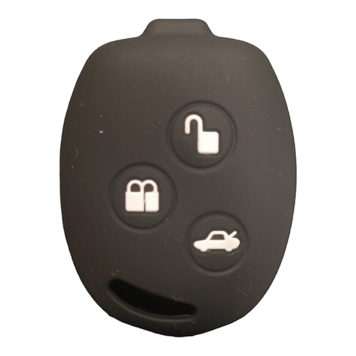 Kube Cubre Llave De Silicona Ford Fiesta - Focus 1 Black - $ 2.804
