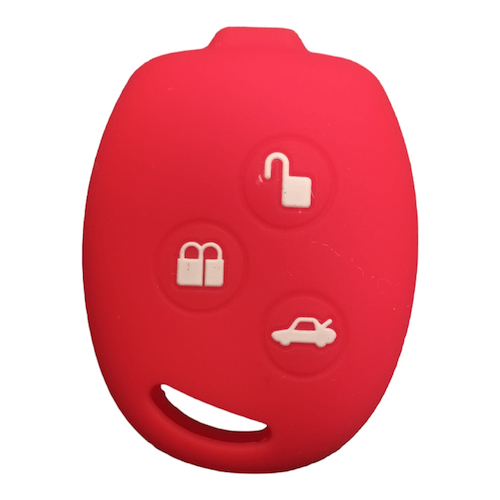 Kube Cubre Llave De Silicona Ford Fiesta - Focus 1 Red - $ 2.804
