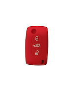 Kube Cubre Llave De Silicona Citroen 3 Botones Navaja C4 - Picasso - Grand Picasso Red