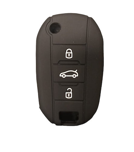 Kube Cubre Llave De Silicona Peugeot 208 Black - $ 2.804