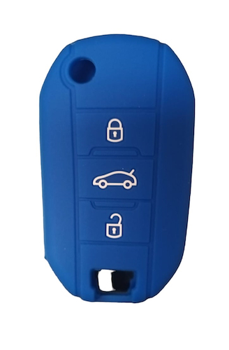 Kube Cubre Llave De Silicona Peugeot 208 Blue - $ 2.804