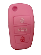 Kube Cubre Llave De Silicona Audi A1 A3 A4 A5 A6 A7 Tt Q3 Pink