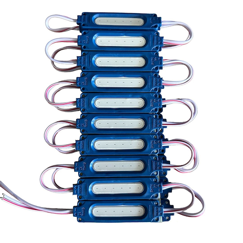 LUX LED Led Posicion Tabla Led Cob Piraña 24V Azul - $ 460