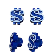 Oregon Juego De Tapitas SET X 2 PCS DOLAR AZULES