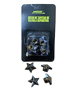 Oregon Juego De Tapitas SET X 4 PCS ESTRELLA