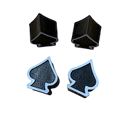 Oregon Juego De Tapitas SET X 4 PCS PICS POKER