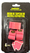 Oregon Juego De Tapitas SET X 4 PCS PICS POKER ROSAS