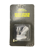 Oregon Juego De Tapitas Set X 4 Pcs Rocket Plateadas