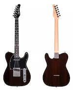 JT-LT-RW Guitarra electrica tipo Asat / Tele, cuerpo solido, mastil d