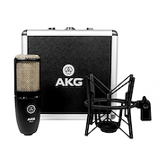 AKG P-220 Microfonos condenser estuche rigido con soporte araña