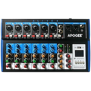 APOGEE Alive-8 Consolas con 6 canales Mono (MIC / LINE) + 1 canal estéreo