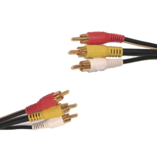 ARWEN C-36 VIDEO 8M CABLE 3RCA/3RCA GRUESO 8 MTS