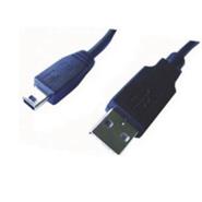 ARWEN USB-A/MI5A CABLE USB MACHO A /MINI  5 PINES  ( JOY PS3 )