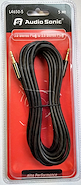 AUDIO SONIC L-4540-5 CABLE DE 3.5 A 3.5  REFORZADO DE 5 MTS