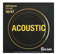 BLACK SMITH BR1047 ENCORDADO ACUSTICA BRONZE 80/20 10-14-23-30-39-47