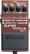 BOSS OC-3 PEDAL DE EFECTO SUPER OCTAVADOR