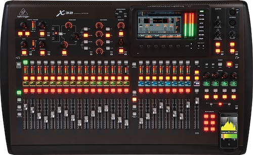 Behringer X-32 Consola digital de 32 canales, resolución de 40 bits con com