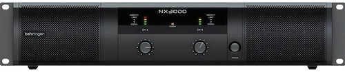 Behringer NX3000 Amplificador clase D con salida de 3000w * Crossover estéreo