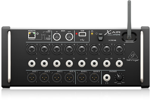 Behringer XR16 Consola digital de 16 Canales, 4 Buses Digital Mixer para iP