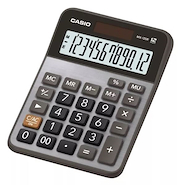 CASIO EC MX-120B Calc Escritorio, 12 dígitos, pila+solar, negro
