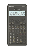 CASIO EC FX-82MS Calc Cient 240 fun, alta res/2 lín, pilaAA, negro