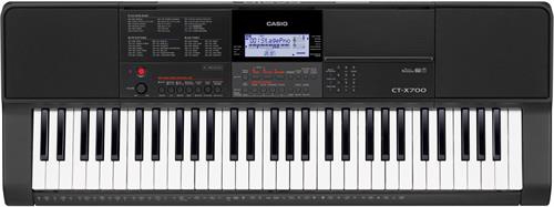 CASIO CTX-700 teclado 61 teclas sensitivo, 48 polifonías, 600 tonos y 195
