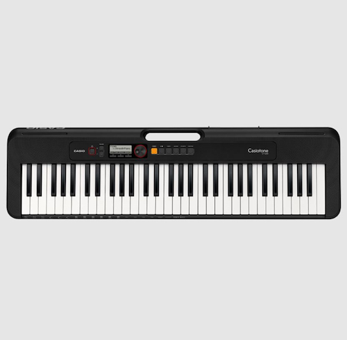 CASIO CT-S200BK Teclado | 61 teclas standard | 400 sonidos | 77 ritmos | 48