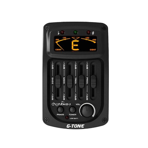 CHERUB GT-3 Ecualizador  ACTIVO 4 BANDAS C/AFINADOR, PHASE