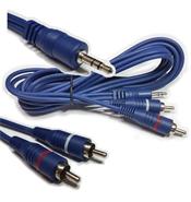 CICLOS C-14 LUJO 1.5M CABLE 3,5 ST/2 RCA LUJO 1.5 MTS