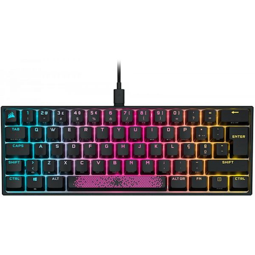 CORSAIR K-65 RGB MINI TECLADO CORSAIR K65 RGB MINI MECANICO MX