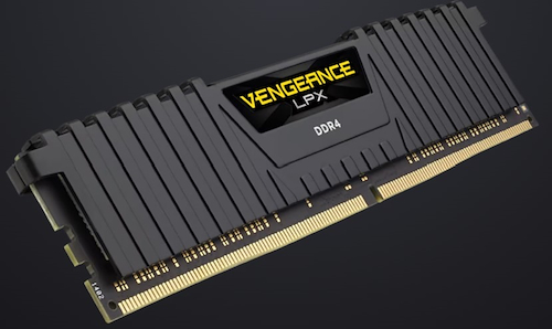 CORSAIR DDR4-8GB 3200 MEMORIA DDR4 8GB 3200 MHZ VENGANCE LPX BLACK