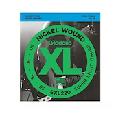 DADDARIO EXL220-5 Enc. p/ bajo 5 cuerdas -Super Light- Niquel .040/.060/.075/.