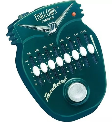 DANELECTRO DJ-14 Pedal fish and chips 7 bands eq