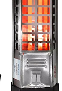 DELHI DL-1200 ESTUFA CUARZO HALOGENA VERTICAL