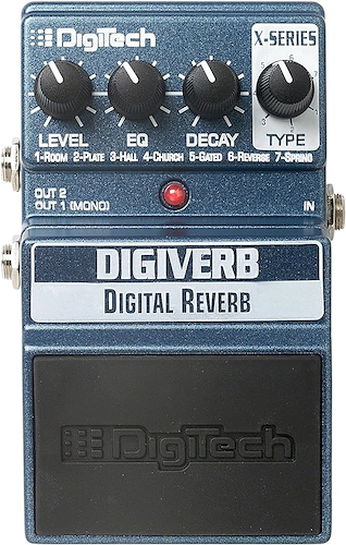 DIGITECH DIGIVERB Pedal de efecto REVERB guitarra