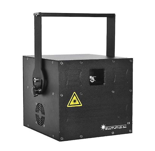 E-LIGHTING BLAZE-1000 LASER Potencia 1W: Rojo 350mW, Verde 150mW y Azul 500mW. Con