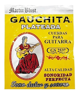 GAUCHITA G2537 ENCORDADO CLASICA TENSION MEDIA ENT. PLATEA ( martin blust )
