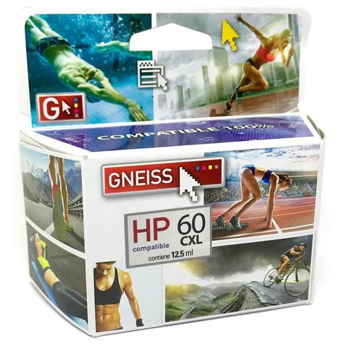 GNEISS GN-HP60XL-C CARTUCHO ALTERNATIVO COLOR P/HP F4280/F4480