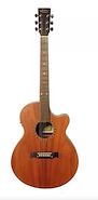 GRACIA 345 FISHMAN PRESYS BLEND Guitarras Cuerdas De Acero - Casco De Madera De Estudio Fish