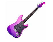 GYPSY ROSE GRE1K-3TS Pack Guitarra Electrica t/str. Cuerpo de Alder,mango de mapl