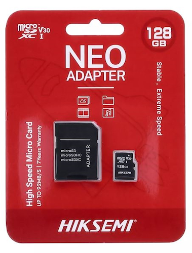 HIKSEMI M128GB MEMORIA MICRO SD NEO 128GB CON ADAPTADOR