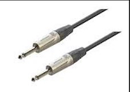 JAHRO CABLE-3 1M CABLE DE PLUG/PLUG 6,5 MN METAL 0.90 MT
