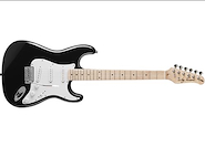 JAY TURSER JT-300M-BK Guitarra electrica  tipo Legacy / Strato, cuerpo sólido, mas