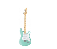 JAY TURSER JT-300M-SFG Guitarra electrica tipo Legacy / Strato aqua