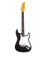 JAY TURSER JT-301-BK Guitarra electrica tipo Legacy/ Strato, cuerpo sólido, masti