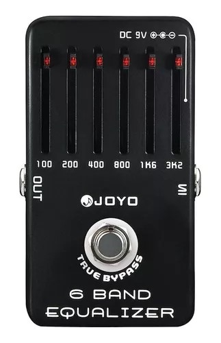 JOYO JF-11 PEDALES DE EFECTO EQ 6 BANDAS