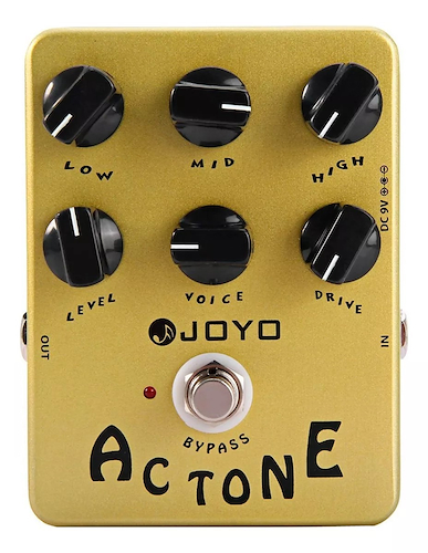 JOYO JF-13 Pedales De Efecto: AC TONE X - emulador de VOX AC30 valvular