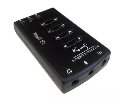 KANJI KJSND8 PLACA DE SONIDO USB 7.1