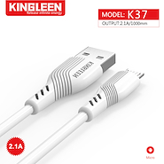 KINGLEEN K-37 CABLE USB MICRO USB 1 MT 2.1 A